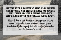 Farmhouse Font Bundle Rustic Serif Script Vintage Country Product Image 3