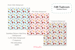 Fall Mushroom seamless pattern Product Image 2