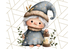 Fall Gnome Clipart PNG Cute Thanksgiving Gnomes Product Image 5