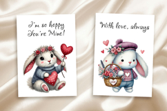 Valentine's day Card. Printable cards Product Image 2