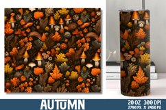Autumn Tumbler Wrap, Tumbler Wrap PNG Product Image 1