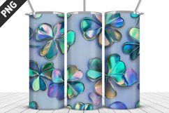 3D St Patrick&#039;s Day Tumbler Wrap| Sublimation Design Product Image 2