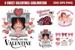 Sweet Valentines Sublimation PNG Product Image 1
