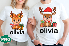 Kids Christmas Png, Shirt Product Image 1
