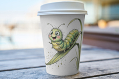 Summer Whimsical Caterpillar PNG Clipart Product Image 5