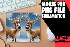 UNIQUE MOUSE MAT INSPIRATIONAL MAGIC, Christmas Santa Product Image 1