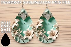 Chic Teardrop Earrings Designs, 3D Heart Product Image 1