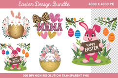 Easter Sublimation Design Bundle PNG Product Image 3
