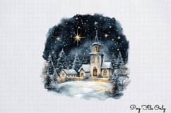 Celestial Christmas Clipart Sublimation PNG Product Image 1