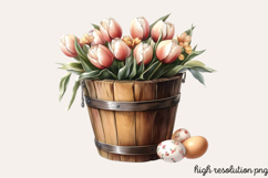 Rustic Easter Day Sublimation PNG Product Image 1