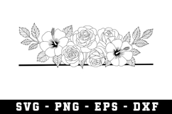 Wildflowers Svg Design | Svg Files for Cricut Product Image 1