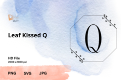 Leaf Kissed Monogram Product Image 1
