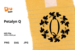 Petalyn Monogram Product Image 1