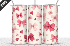 Lovely Hearts Tumbler Design | Valentine&#039;s Day Tumbler Wrap Product Image 2