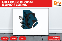 Hillfolk Bloom Boho Floral Monogram Product Image 1