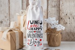 Valentine&#039;s Day Wine Bag SVG Bundle, Wine Bag Bundle svg Product Image 9