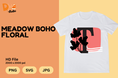Meadow Boho Floral Monogram Product Image 1