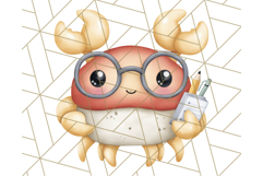Sea Animal Clipart for Kids PNG, Ocean Animals Clip Art Png Product Image 5
