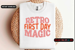 Retro Back to school SVG Design Bundle, 20 Designs Product Image 5