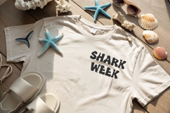 Bite This Shark Font | Funny Bite Font for Kids | Sea Life Product Image 7