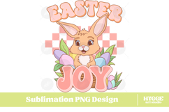 Easter Sublimation PNG Bundle Bunny Chick Farm Hip Hop Joy Product Image 8