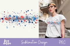 Vive La Révolution French Revolution Bastille Day PNG Product Image 1