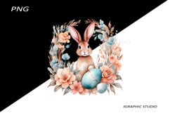 Easter Clipart, Easter Egg Clipart, Easter Bunny Png Product Image 1