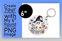 Creative Round Design for Keychains , Halloween Product Image 1