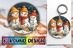 Christmas Gingerbread Mug Design Keychain Winter Wrap Product Image 1
