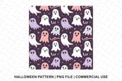 Halloween Boo Pattern Png | Sublimation | Digital Paper Product Image 1