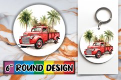 Festive Delight Round Ornament Sublime Design Product Image 1