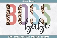 Boss Babe Sublimation PNG Product Image 1
