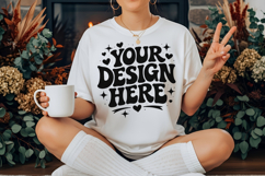 Autumn,Fall Sweatshirt Mockup Set Autumn Sweatshirt Mockup Product Image 4