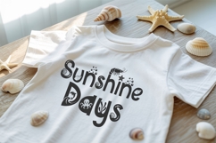 Sea Life Font | Ocean Font SVG OTF DXF | Summer Alphabet Product Image 7