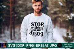 Positive saying SVG Bundle, Motivational quotes SVG Bundle Product Image 18