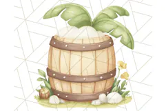 Jungle Safari Animals PNG Cute Pastel Wild Animal Clipart Product Image 5