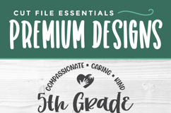 Fifth Grade Teacher svg - a 5th grade teacher unisex svg Product Image 3