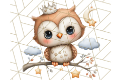 Woodland Nursery Baby Animals Clipart, Cute Animals Png Product Image 5