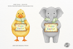 Easter Animals Clipart Product Image 2