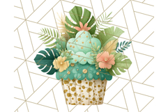 Paper Cupcake Clipart Layered Paper Scrapbook Collage Png Product Image 5