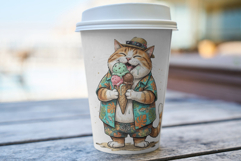 Whimsical Dogs &amp; Ice Cream Clipart Product Image 5