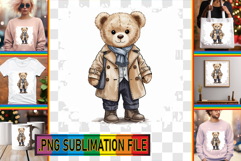 Unique PNG TSHIRT Gift Ideas, Teddy Bear Product Image 1