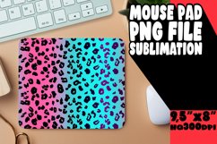 Stylish Leopard Mouse Pad Gradient PNG Product Image 1