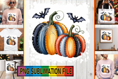 Joyful TSHIRT Magic Ideas, Pumpkin Watercolor Product Image 1