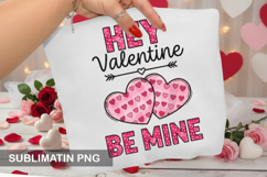 Hey Valentine - Valentine Sublimation PNG Design Product Image 1