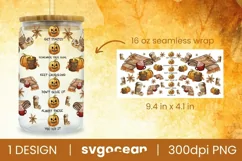 Autumn Libbey Wrap PNG | PNG | 16 Oz Libbey Glass Product Image 2