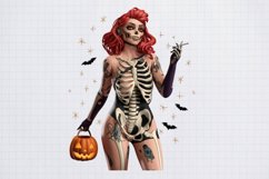 Vintage Witch Halloween Sublimation PNG Product Image 1