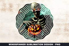 Halloween Wind Spinner Sublimation Design Product Image 1