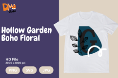 Hollow Garden Boho Floral Monogram Product Image 1