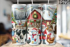 Farm Animals Tumbler Wrap - Christmas Tumbler Design Product Image 1